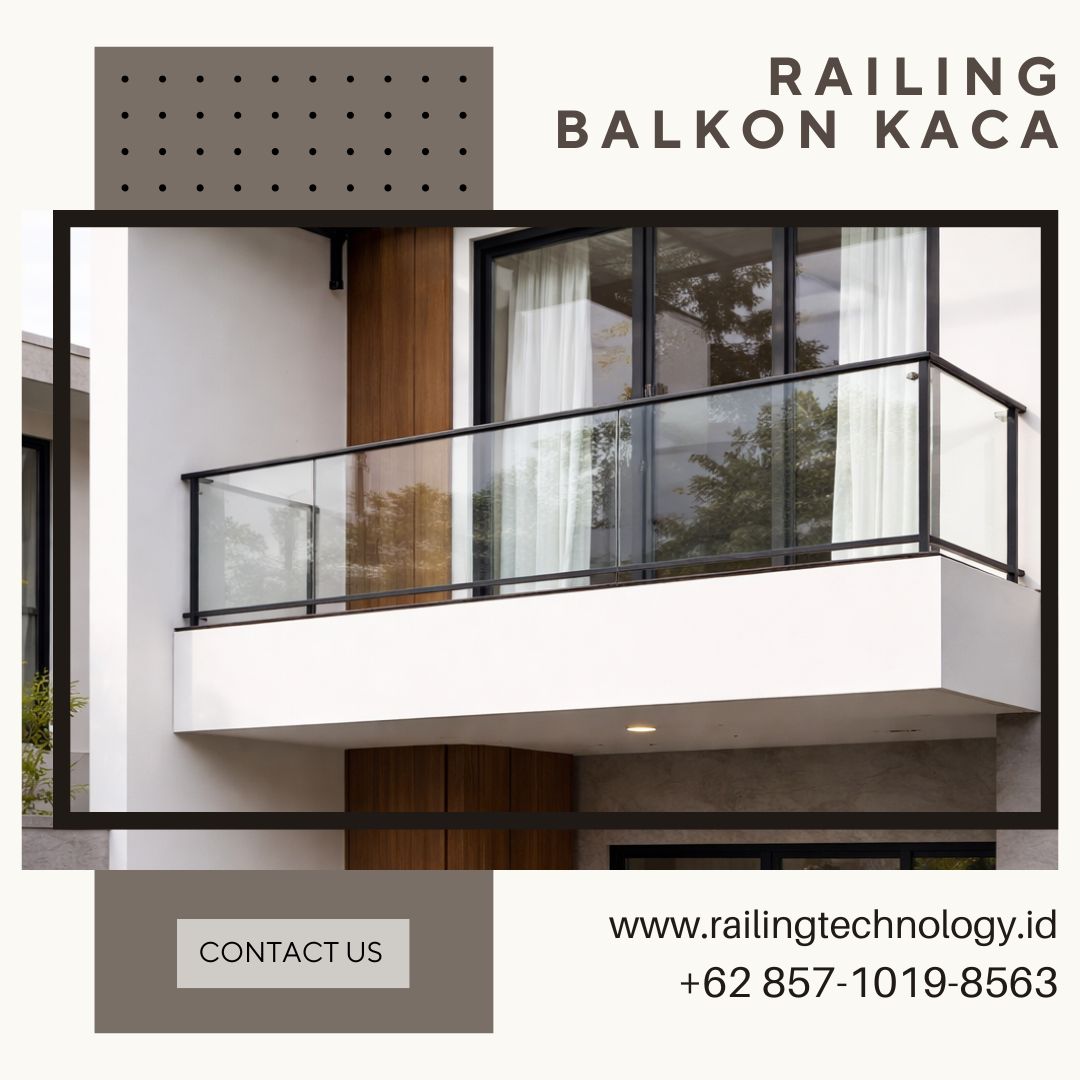Bengkel Railing Balkon Kaca Duri Kosambi