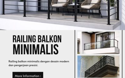 Bengkel Railing Balkon Minimalis Joglo JakBar