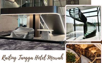 Bengkel Railing Tangga Hotel Mewah Cengkareng