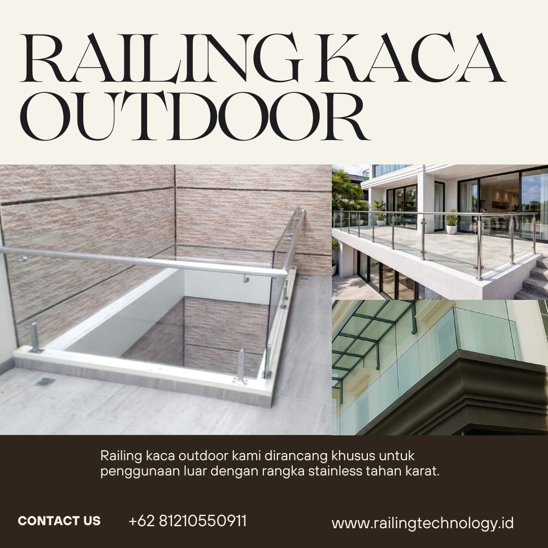 Bengkel Railing Kaca Outdoor Jelambar JakBar