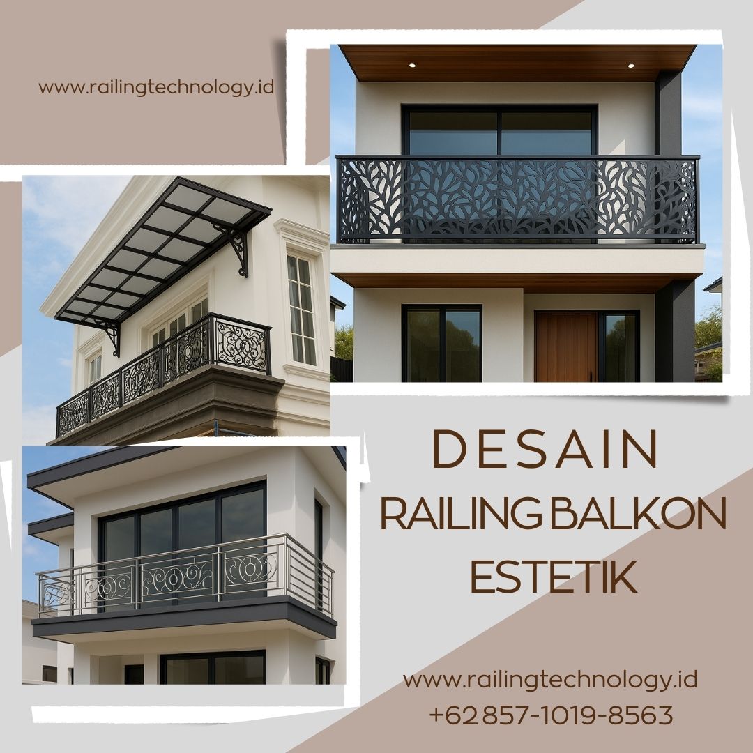 Desain Railing Balkon Estetik Cengkareng JakBar
