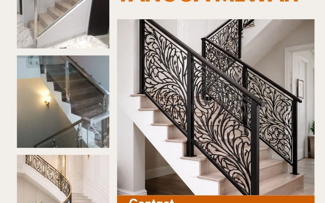 Inspirasi Railing Tangga Mewah Duri Kosambi