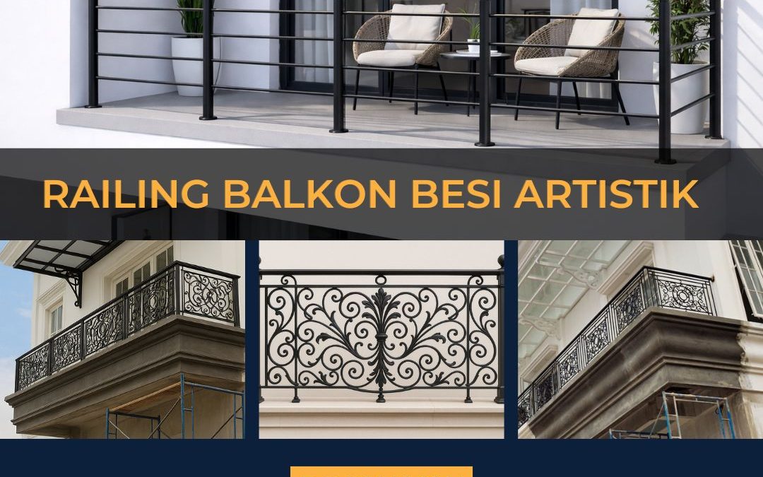 Jasa Railing Balkon Besi Artistik Kalideres