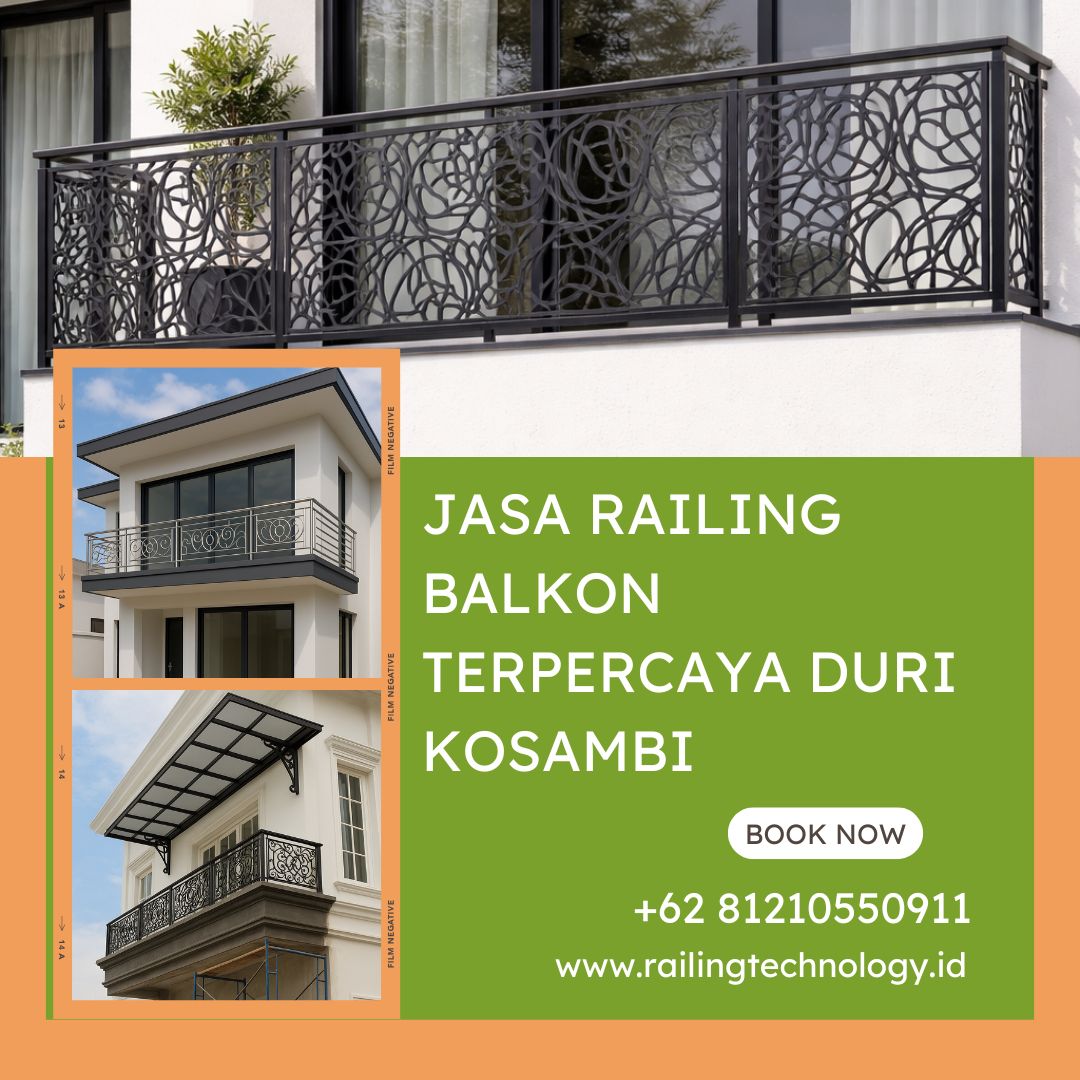 Jasa Railing Balkon Terpercaya Duri Kosambi