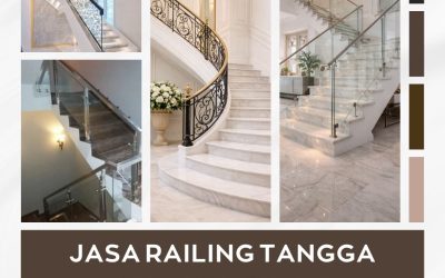 Jasa Railing Tangga Rumah Mewah Kebon Jeruk