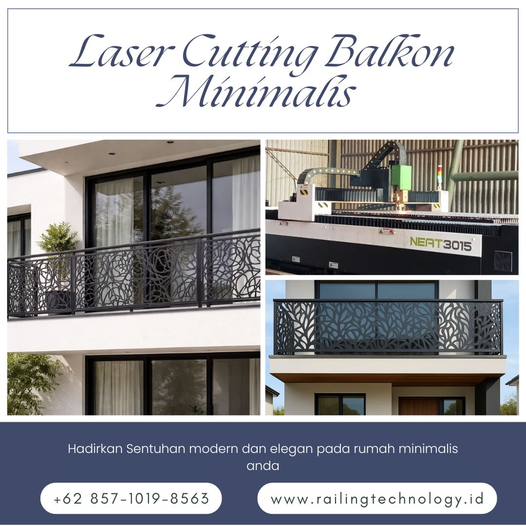 Laser Cutting Balkon Minimalis Kapik JakBar