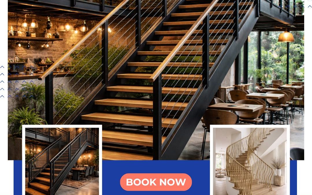 Model Railing Tangga Cafe Grogol JakBar