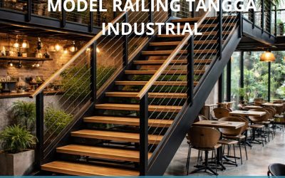 Model Railing Tangga Industrial Meruya JakBar