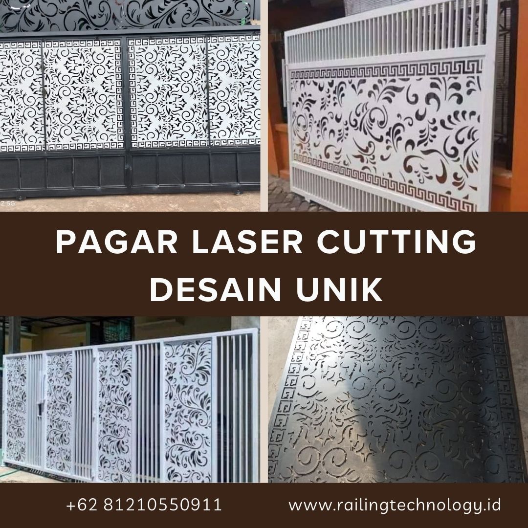 Pagar Laser Cutting Desain Unik Cengkareng