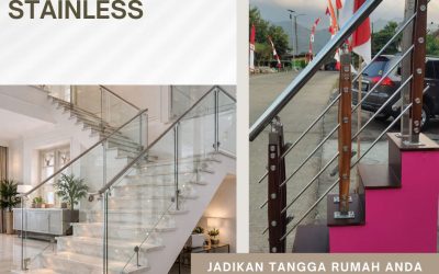 Pembuatan Railing Tangga Stainless Jakarta Barat