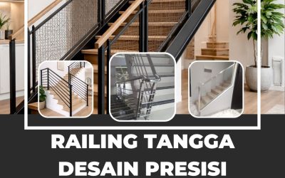 Railing Tangga Desain Presisi Meruya JakBar