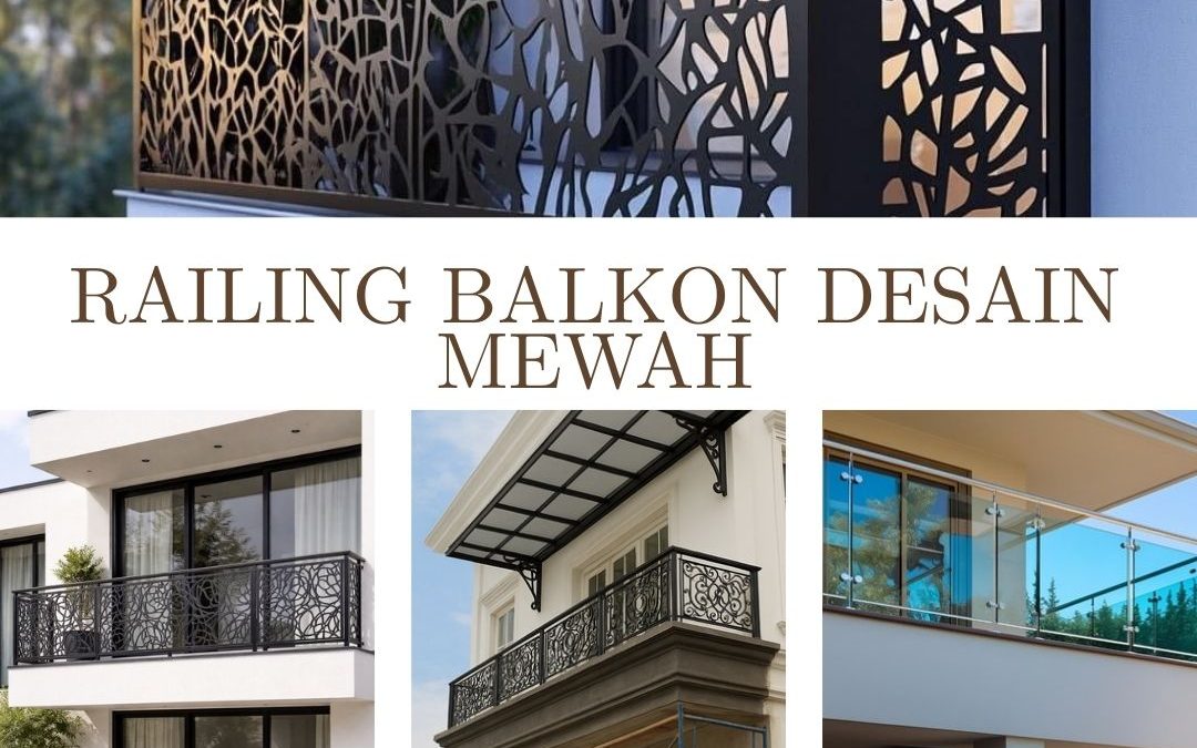 Railing Balkon Desain Mewah Jakarta Barat