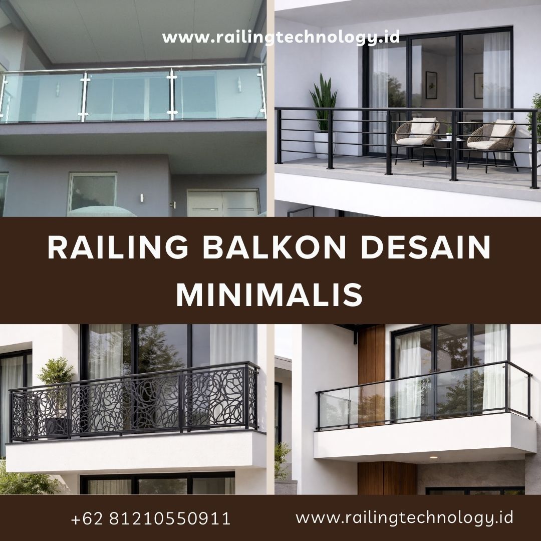 Railing Balkon Desain Minimalis Duri Kosambi