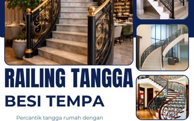 Railing Tangga Besi Tempa Meruya JakBar