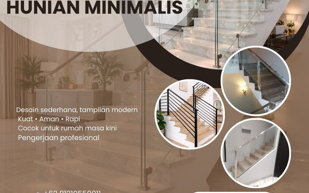 Railing Tangga Hunian Minimalis Kedoya JakBar
