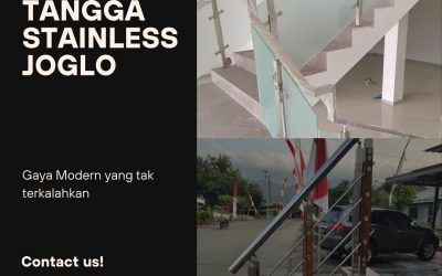 Bengkel Railing Tangga Stainless Joglo JakBar
