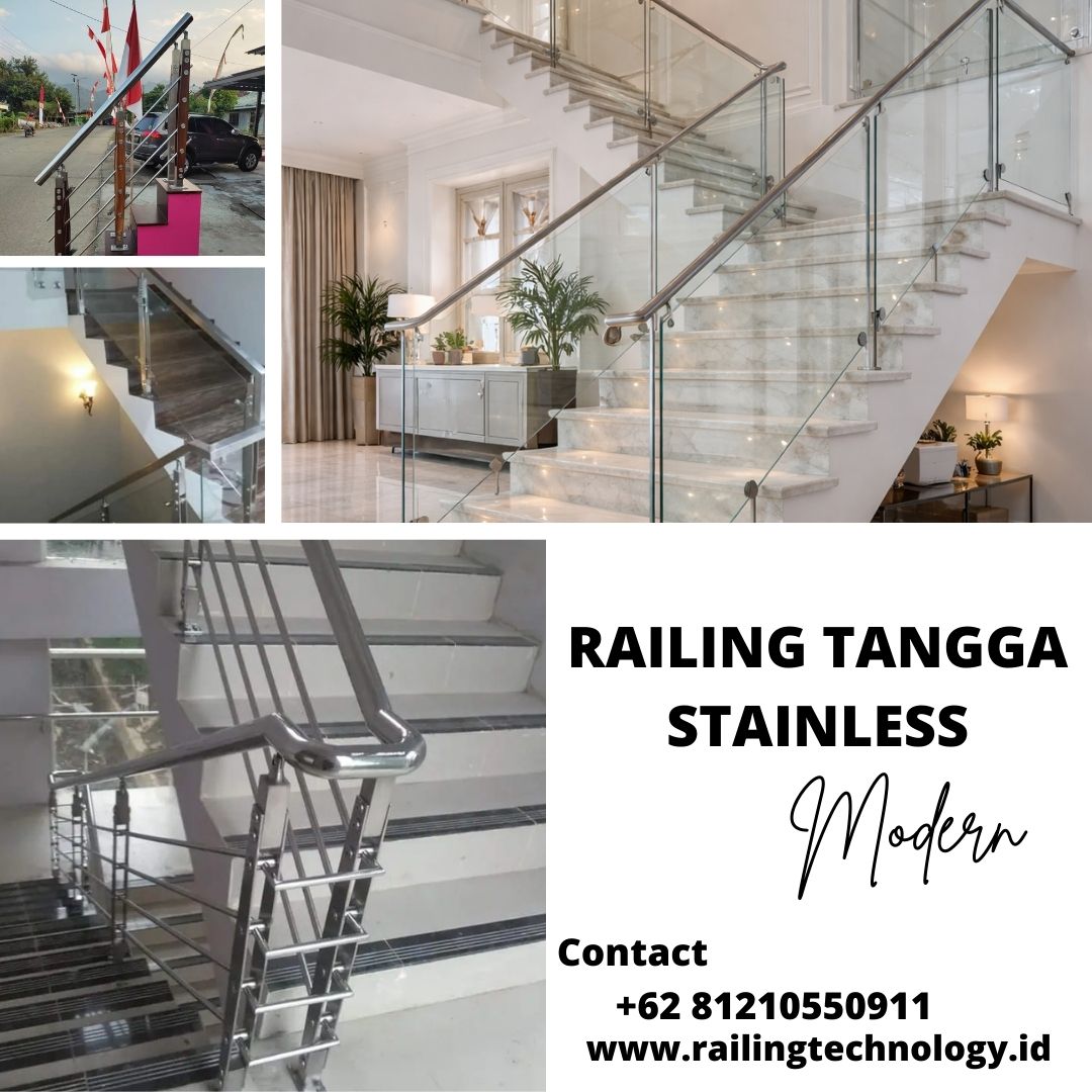 Railing Tangga Stainless Modern Kembangan JakBar
