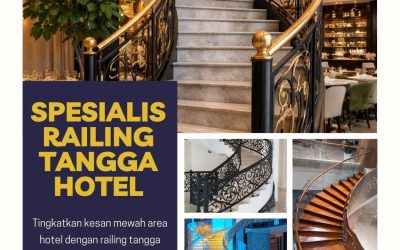 Spesialis Railing Tangga Hotel Kebon Jeruk