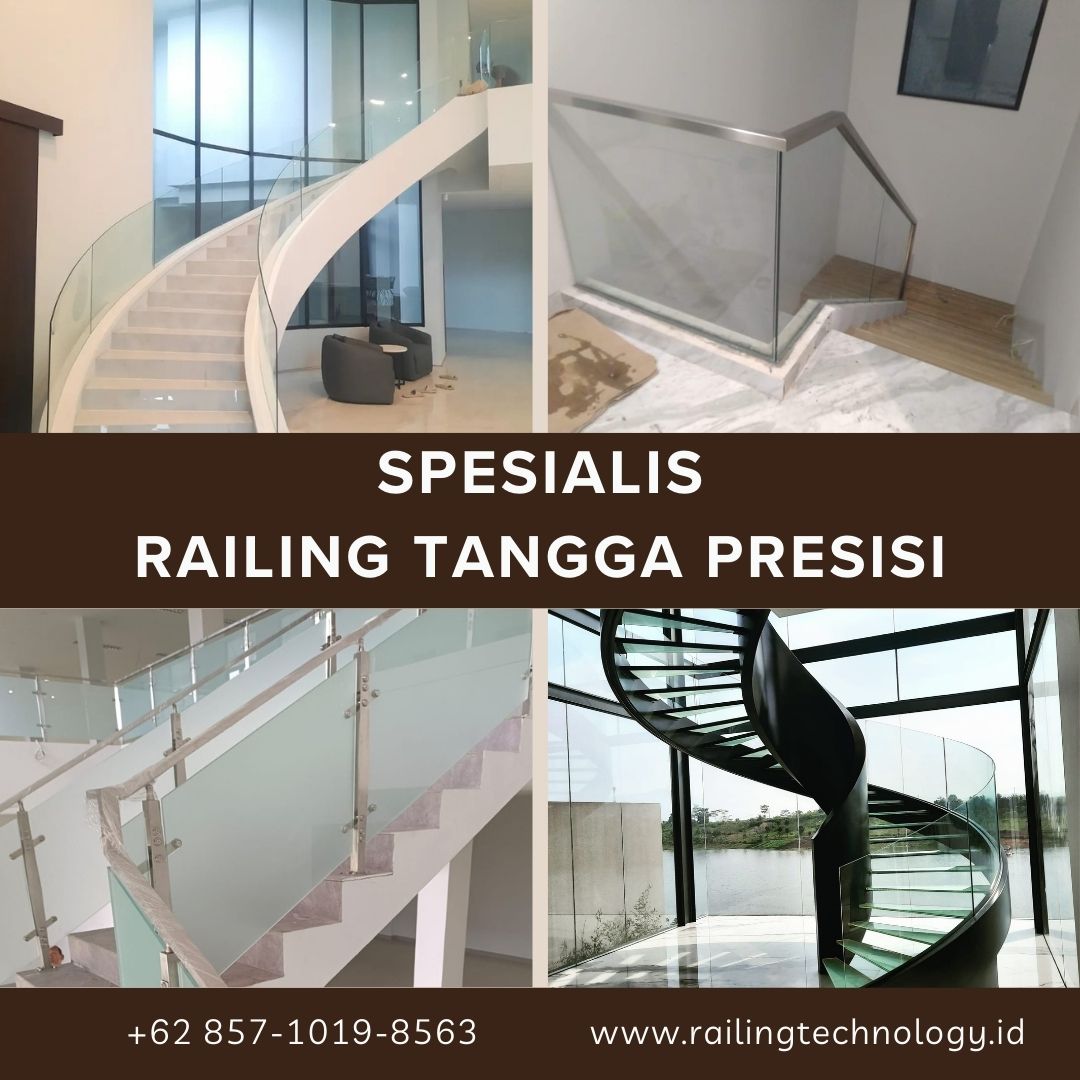 Spesialis Railing Tangga Kaca Presisi Kalideres