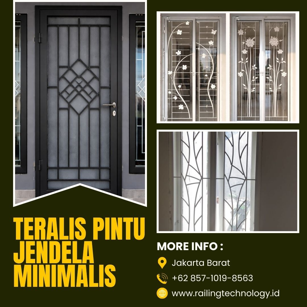Teralis Pintu Jendela Minimalis Cengkareng JakBar