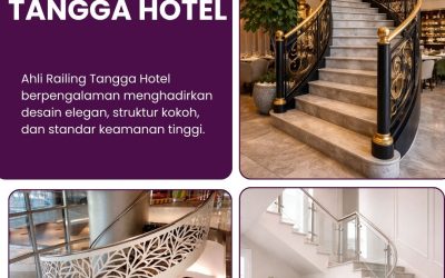 Ahli Railing Tangga Hotel Slipi JakBar