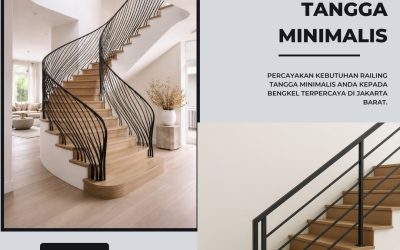 Bengkel Railing Tangga Minimalis Kedoya JakBar