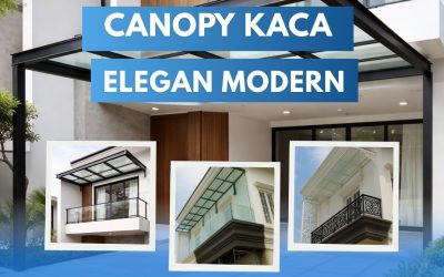 Canopy Kaca Elegan Modern Jakarta Barat