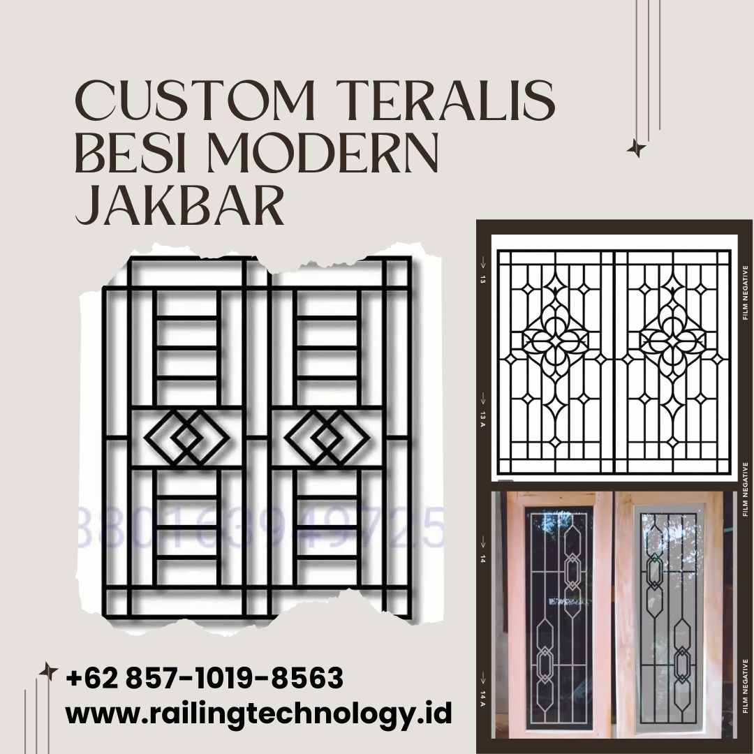 Custom Teralis Besi Modern Semanan JakBar