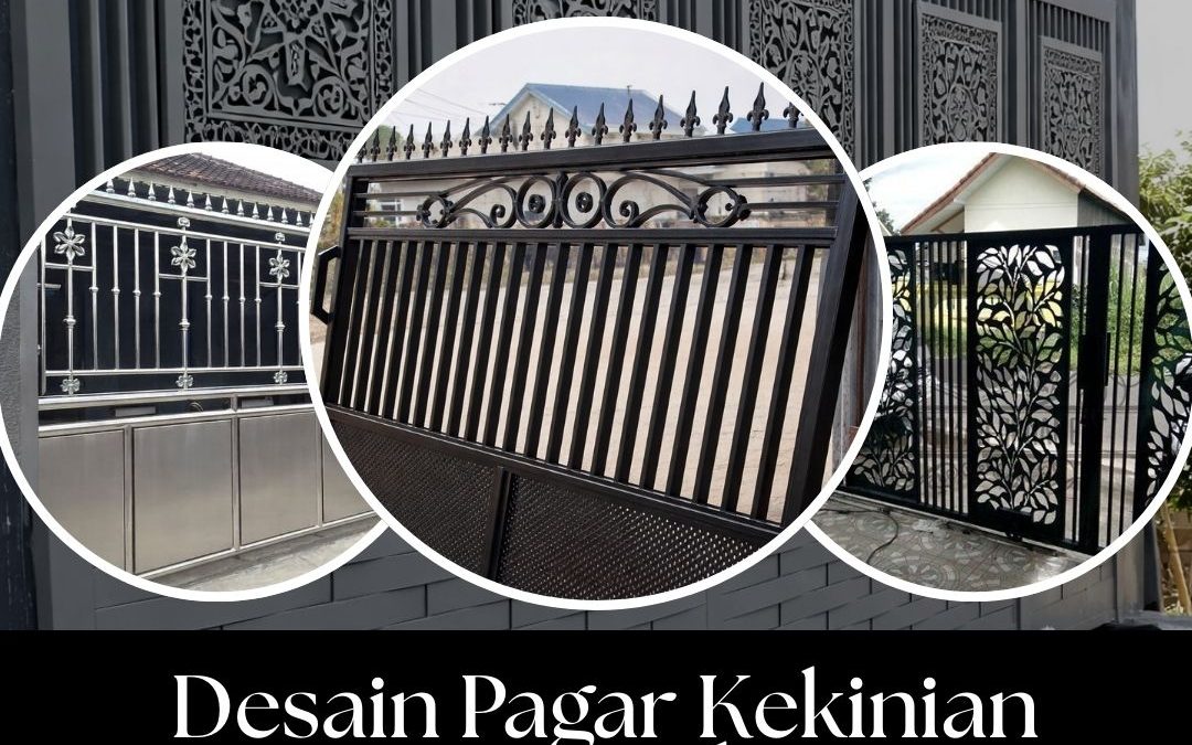Desain Pagar Kekinian Minimalis Kedoya JakBar