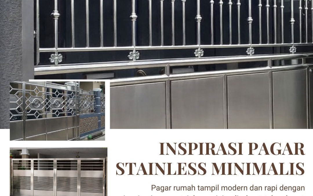 Inspirasi Pagar Stainless Minimalis Kalideres JakBar
