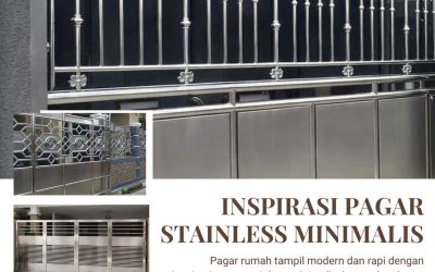 Inspirasi Pagar Stainless Minimalis Kalideres JakBar