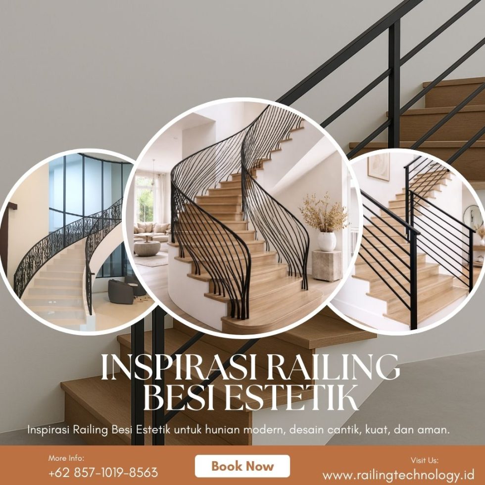 Inspirasi Railing Besi Estetik Joglo JakBar - Railing Technology