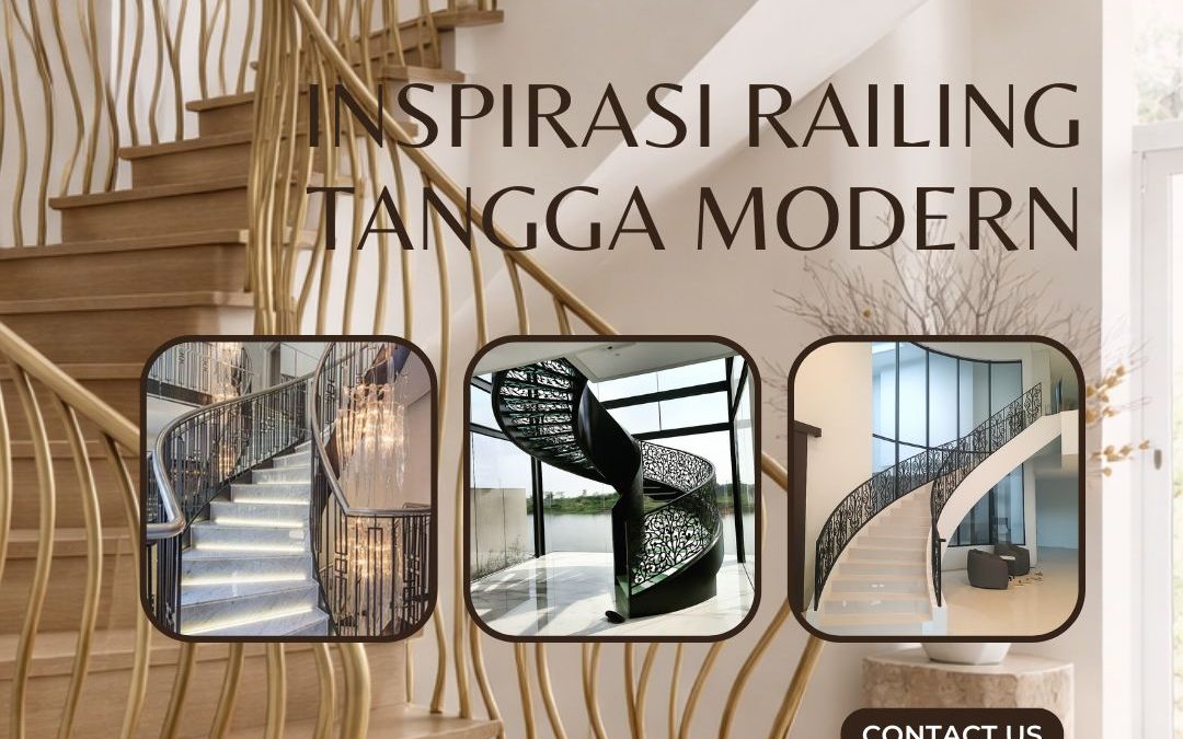 Inspirasi Railing Tangga Modern Cengkareng JakBar