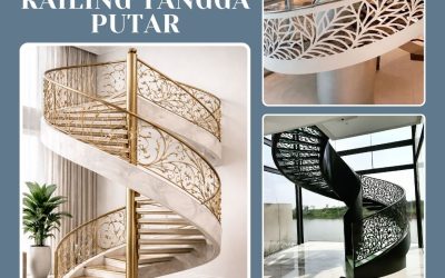 Inspirasi Railing Tangga Putar Cengkareng JakBar