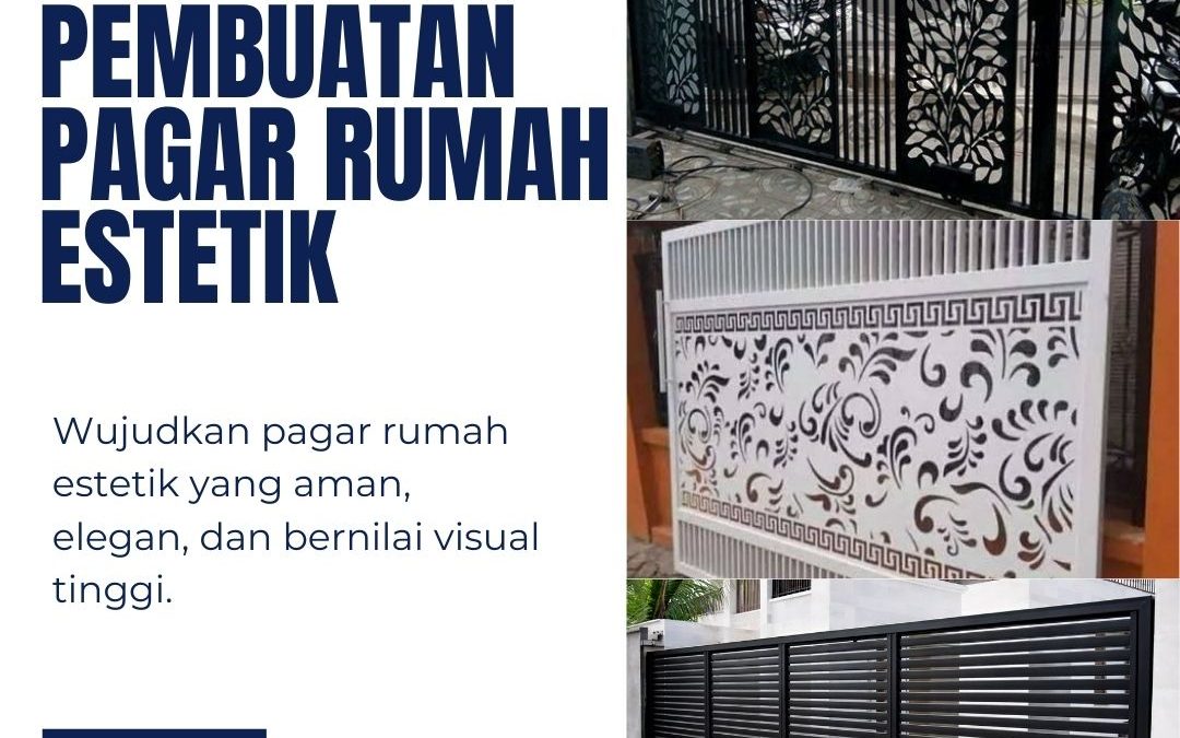 Jasa Pembuatan Pagar Rumah Estetik Cengkareng