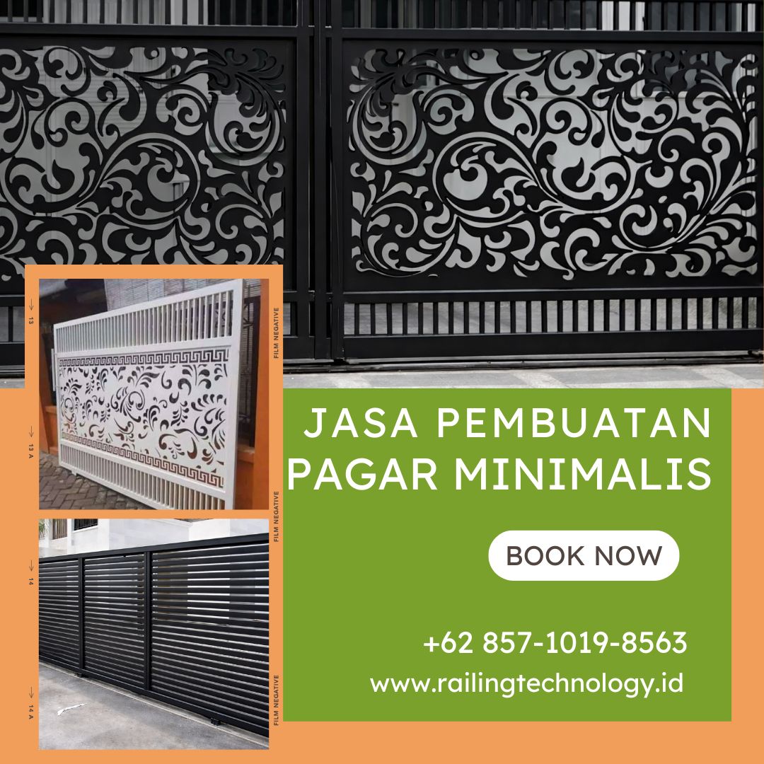 Jasa Pembuatan Pagar Minimalis Duri Kosambi