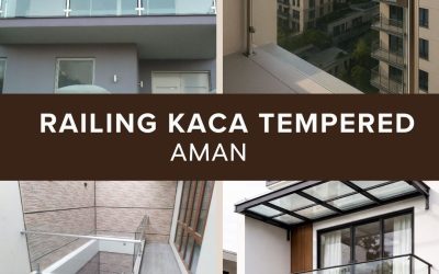 Jasa Railing Kaca Tempered Aman JakBar