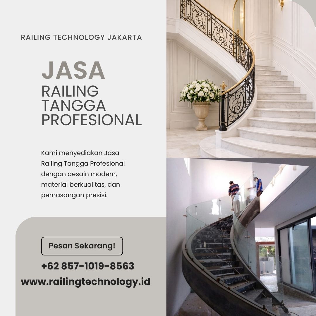 Jasa Railing Tangga Profesional Grogol JakBar