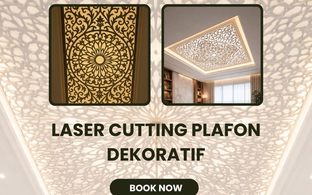 Laser Cutting Plafon Dekoratif Duri Kosambi