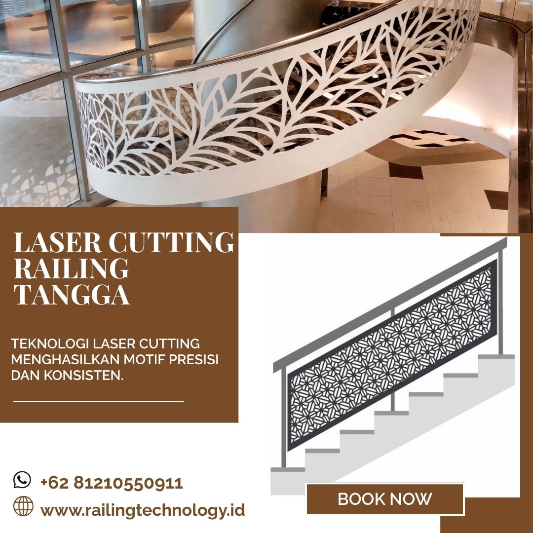 Laser Cutting Railing Tangga Kalideres JakBar