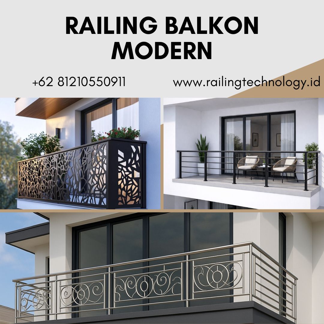 Layanan Railing Balkon Modern Meruya JakBar
