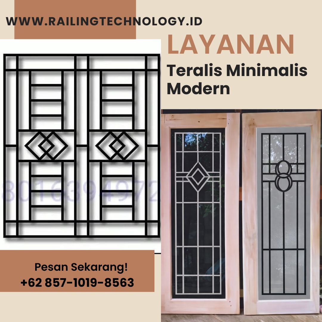 Layanan Teralis Minimalis Modern Kalideres JakBar