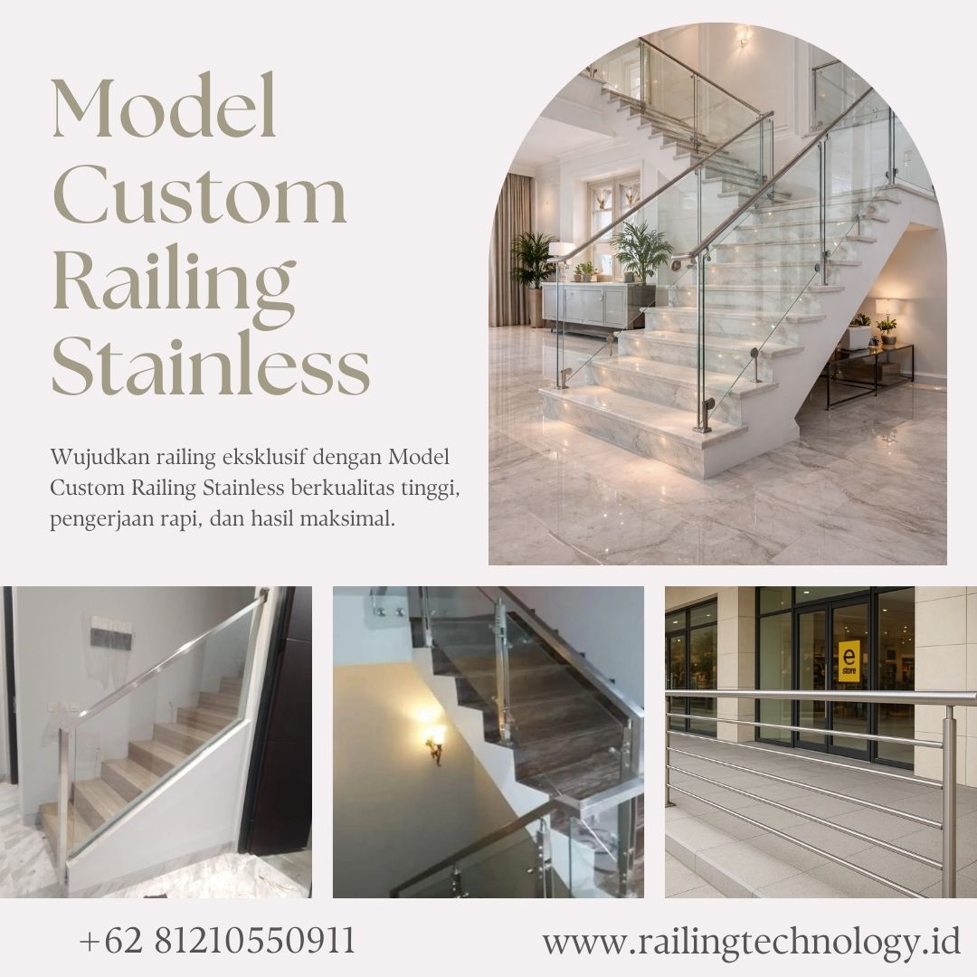 Model Custom Railing Stainless Jelambar JakBar