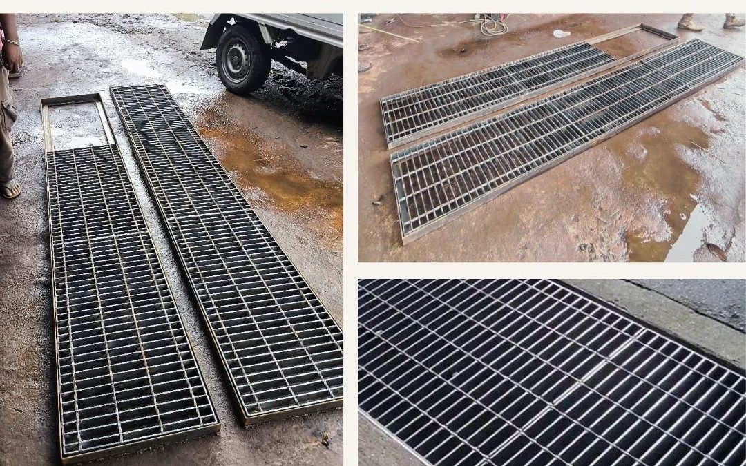 Pembuatan Besi Penutup Saluran Air