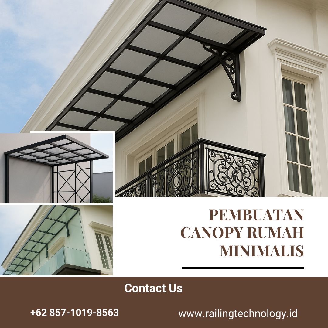 Pembuatan Canopy Rumah Minimalis Kapuk JakBar