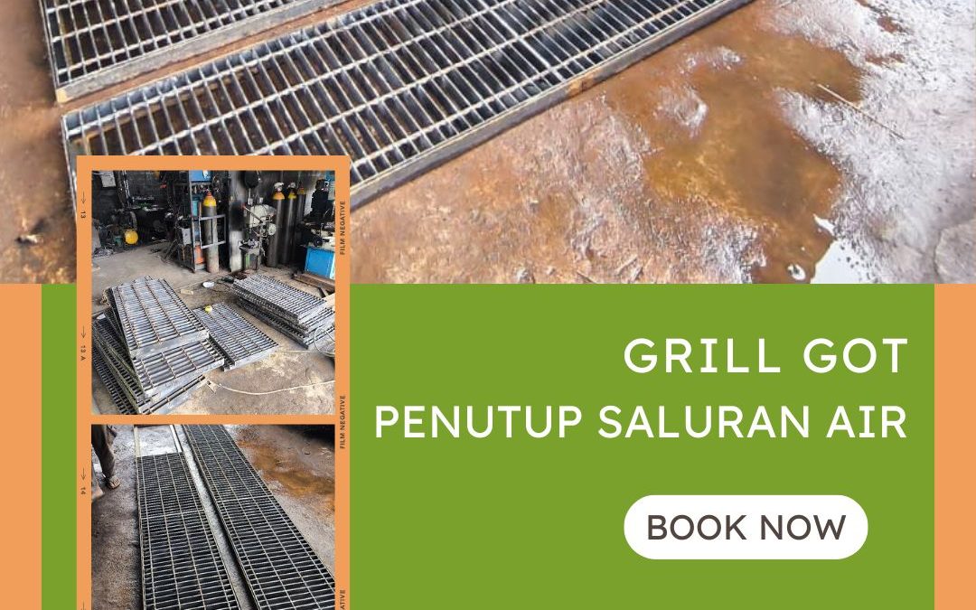 Pembuatan Grill Penutup Saluran Air JakBar