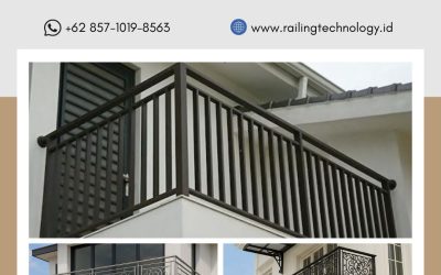 Pembuatan Railing Balkon Desain Minimalis Kalideres