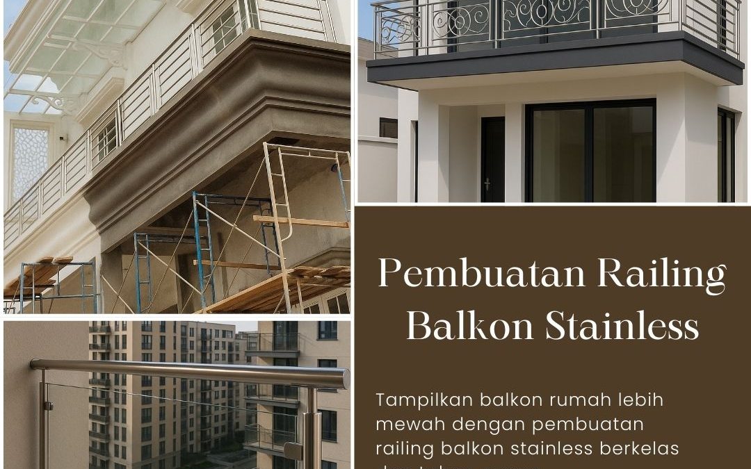 Pembuatan Railing Balkon Stainless Duri Kosambi