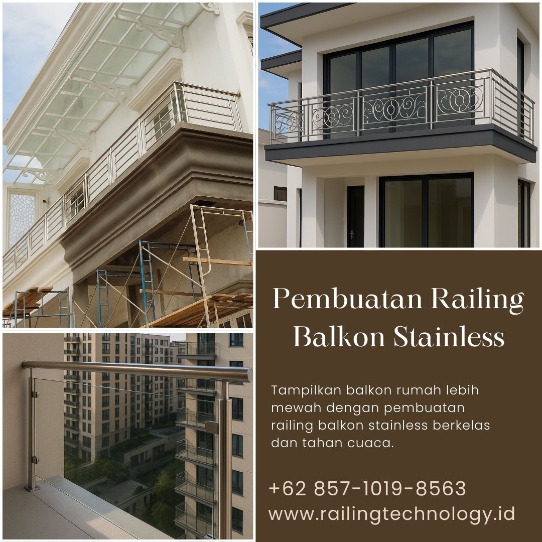 Pembuatan Railing Balkon Stainless Duri Kosambi