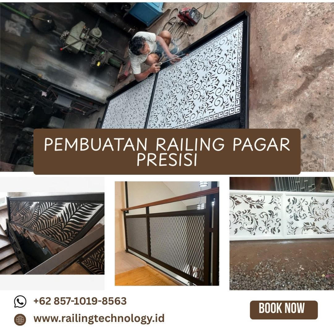Pembuatan Railing Pagar Presisi Duri Kosambi